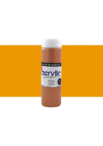 Graduate Akrilik Boya 500ML N:721 Metallic Brown