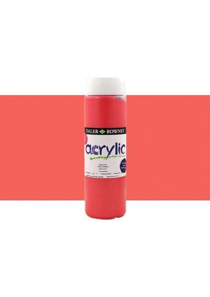 Graduate Akrilik Boya 500ML N:720 Metallic Red