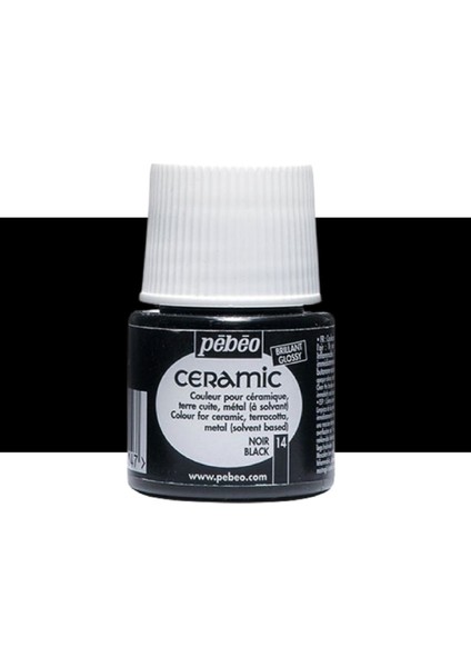 Seramik Boyası 45ML Black 14