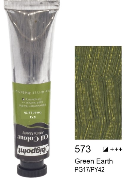Fine Artist's Yağlı Boya 45 ml Green Earth 573