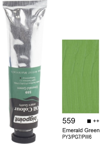 Fine Artist's Yağlı Boya 45 ml Emerald Green 559