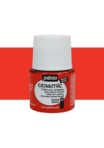 Seramik Boyası 45ML Orange 23
