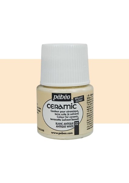 Seramik Boyası 45ML Antique White 32