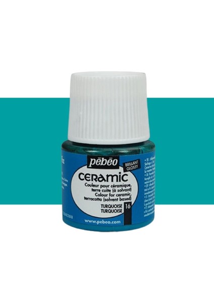 Seramik Boyası 45ML Turquoise 16