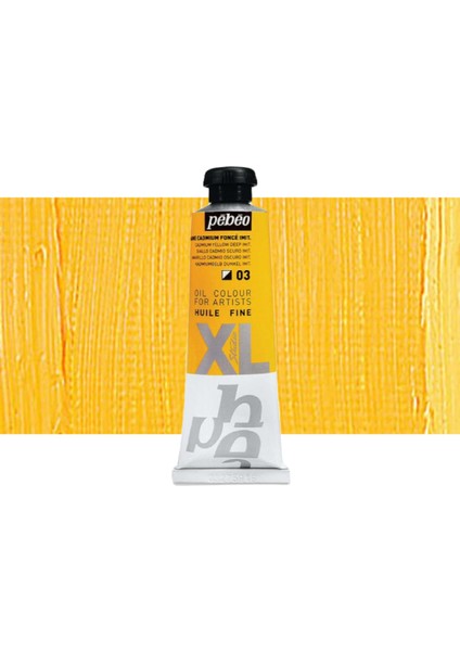 Huile Fine Xl Yağlı Boya 37ML Cadmium Yellow Deep 03