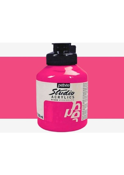 Akrilik Boya Studio 500ML Azo Pink 55