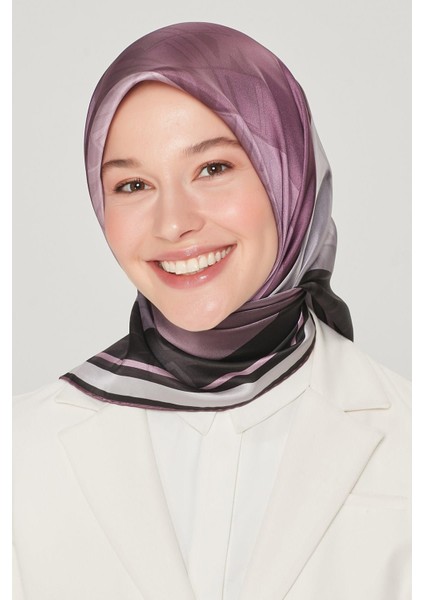 Nostalji Serisi Sura Ipek Eşarp 8516DS-02