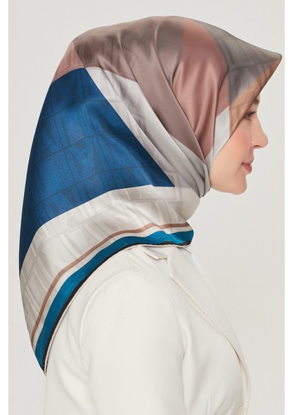 Nostalji Serisi Twill Ipek Eşarp 8516D-37