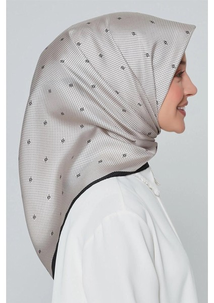 Nostalji Serisi Twill Ipek Eşarp 8259D-83