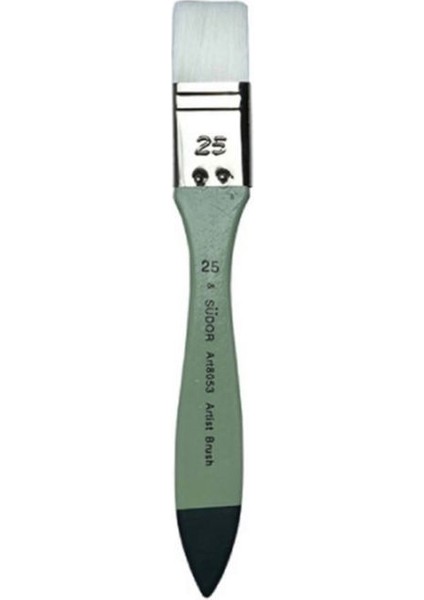 8053 Serisi Sentetik Zemin Fırçası 25MM (Beyaz Kıl)
