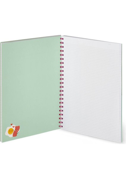 Okul Defteri Trio A4 Spiralli Egg