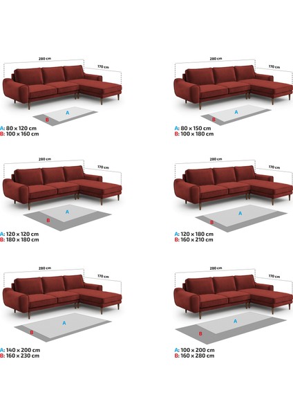 Bohem Turuncu Dalga Iskandinav Desenli Dijital Baskılı Halı Kaydırmaz Tabanlı Yıkanabilir Halı indirimleri