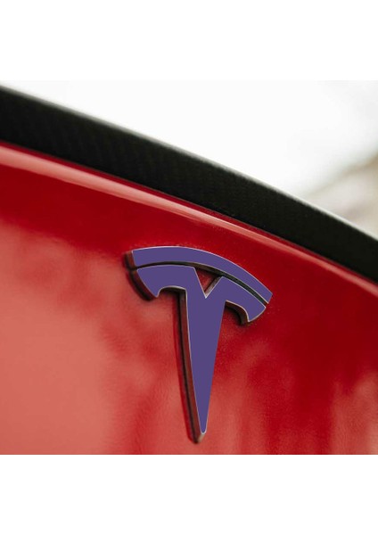 Tesla Model 3 Özel Kesim Logo Seti - Direksiyon Ön Arka Jantlar ve Sensörler Için 9'lu Tesla Logo Sticker Seri fiyatları
