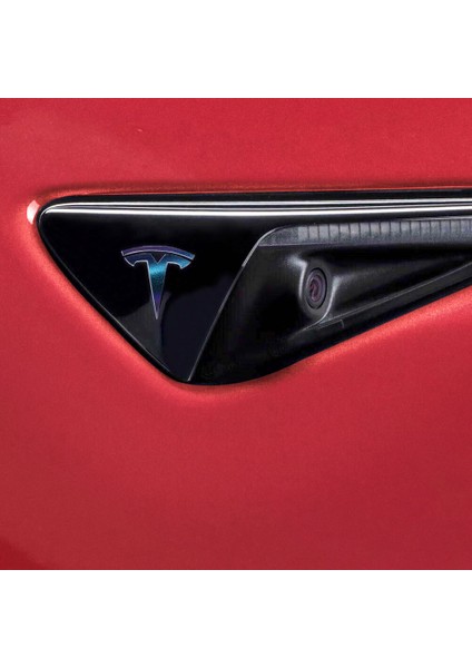 Tesla Model 3 Özel Kesim Logo Seti - Direksiyon Ön Arka Jantlar ve Sensörler Için 9'lu Tesla Logo Sticker Seri fiyatları