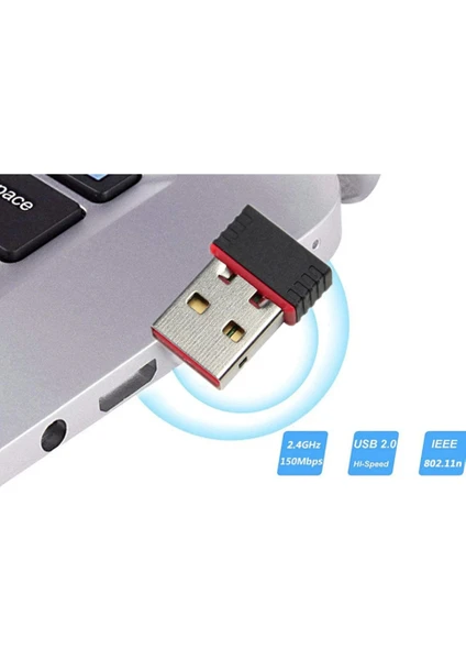 150 Mbps 802.11N Wireless USB Adaptörü