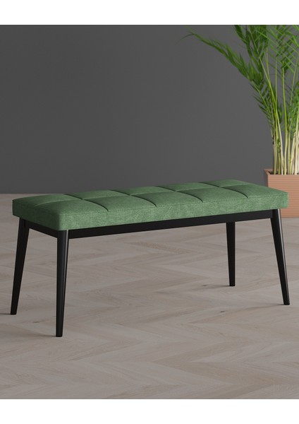 Kapıönü Puf & Bench (Siyah Ayak)
