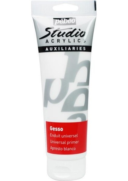 Studio Akrilik Gesso Astar Boyası 250ML