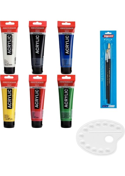 Amsterdam Akrilik Boya 120ML Başlangıç Seti