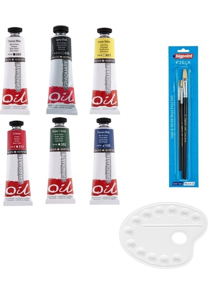 Graduate Yağlı Boya 38ML Başlangıç Seti
