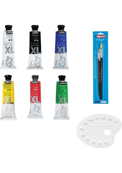Huile Fine Xl Yağlı Boya 37ML Başlangıç Seti