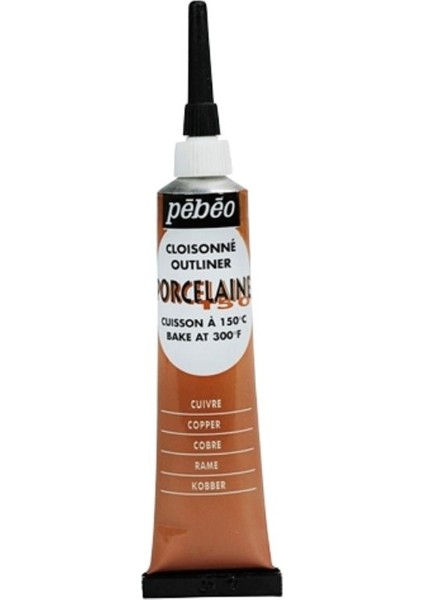 Pebeo Porselen Kontürü - 20ML - Copper - N.9