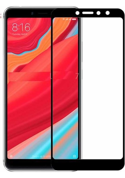 Xiaomi Redmi S2 Ekran Koruyucu Kırılmaya Dayanıklı Cam Koruyucu (Muzy-5d)