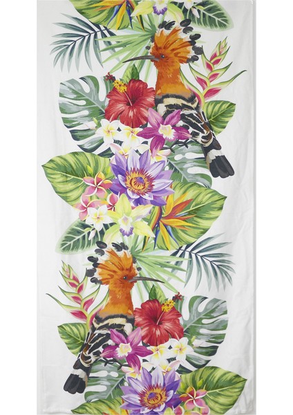 Fk Seri Çantalı Plaj Havlusu, Yumuşak Dokulu, 70*140 cm