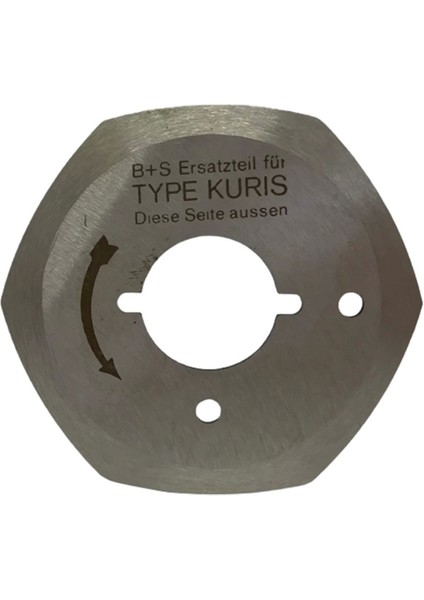 Novita-Kuris Yuvarlak Kesim Motoru 6 Köşe Bıçak / Novita-50(6) Kma6