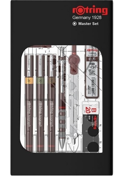 Isograph Rapido Master Set 0,2-0,3-0,5mm