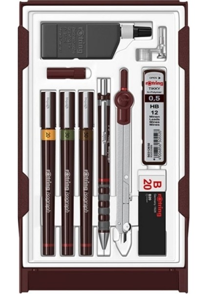 Isograph Rapido Master Set 0,2-0,3-0,5mm