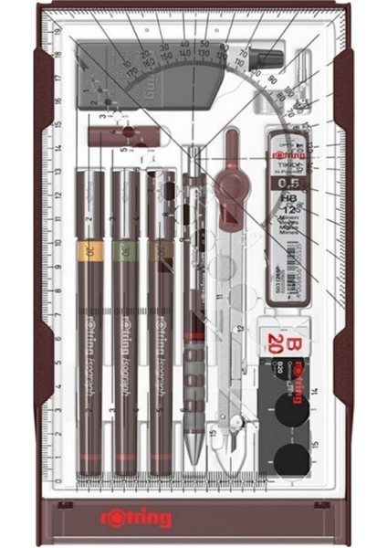 Isograph Rapido Master Set 0,2-0,3-0,5mm
