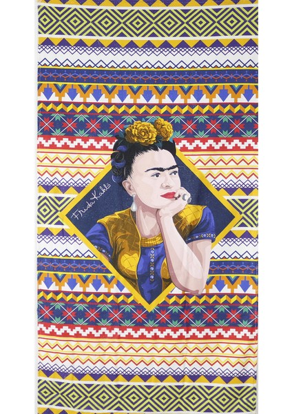 Fk Seri Çantalı Plaj Havlusu, Yumuşak Dokulu, 70*140 cm