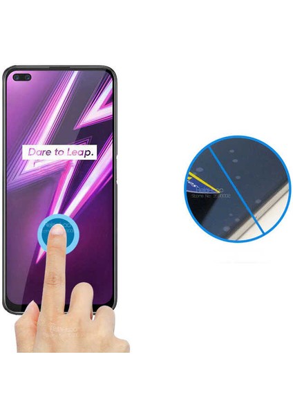 Realme 6 Pro Ekran Koruyucu Kırılmaya Dayanıklı Cam Koruyucu (Muzy-5d)