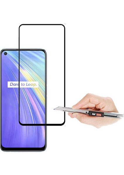 Realme 6 Ekran Koruyucu Kırılmaya Dayanıklı Cam Koruyucu (Muzy-5d) modelleri