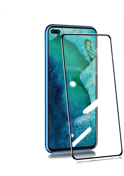 Oppo Reno 4 Lite Ekran Koruyucu Kırılmaya Dayanıklı Cam Koruyucu (Muzy-5d)