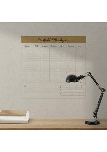 Haftalık Planlayıcı, Kediliğinden Tutunan Sihirli Inovatif Pano (Kağıt, Fotoğraf Tutucu Özellikli)