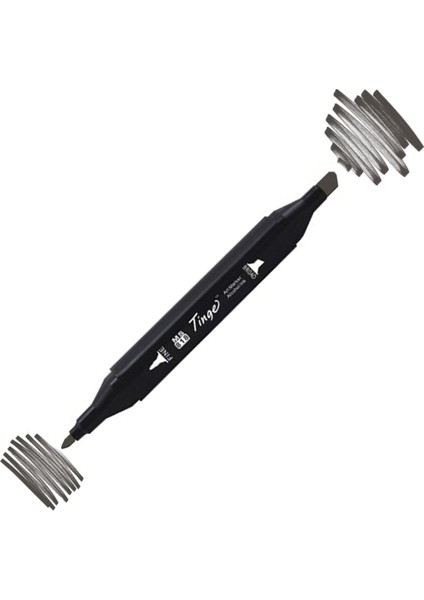 Twin Çift Uçlu Marker Kalemi Wg9 Warm Grey