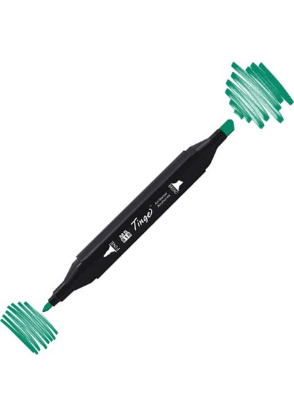 Twin Çift Uçlu Marker Kalemi G54 Viridian