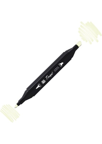 Twin Çift Uçlu Marker Kalemi GY173 Dim Green