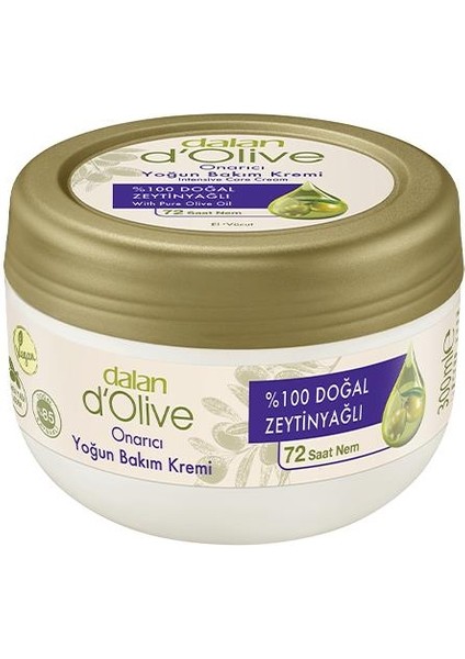 D'olive Zeytinyağlı Onarıcı Yoğun Bakım Kremi 300 ml Kavanoz