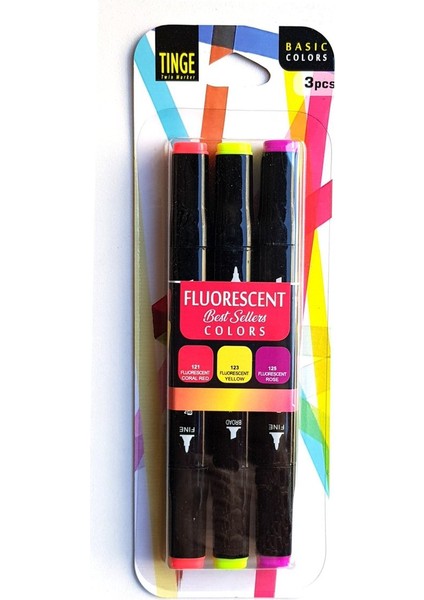 Marker 3'lü Florasan Set