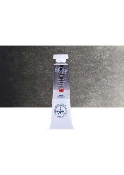 White Nights Tüp Sulu Boya 10ML Lamp Black 801