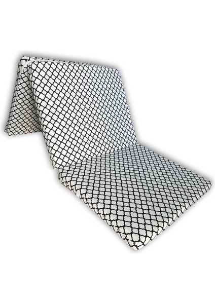 Katlanır Kamp Yatağı Çadır Yatağı Sünger Yatak Fermuarlı 70 x 180 cm 6 cm Küçük Alaçatı