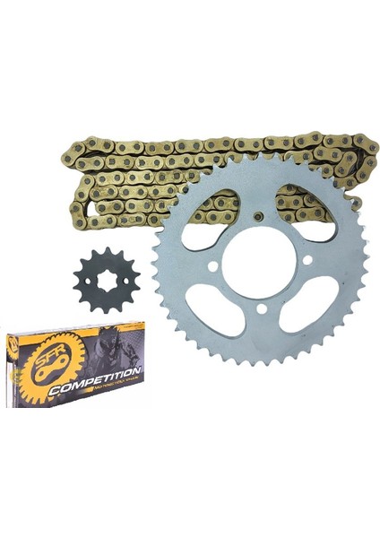 Ybr Esd 125 Oringli Zincir Dişli Seti 2006-2019 ( Sfr Gold Zincir ) Arasmoto