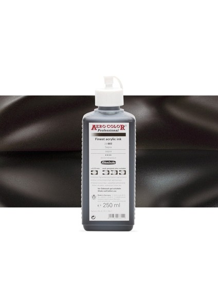Aero Color Professional Finest Akrilik Ink. 250ML Sepia 603