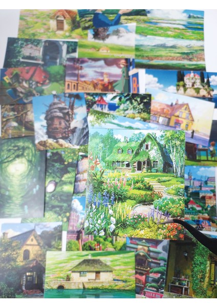 Ghibli Aesthetic Sticker /scrapbook / Bullet Journal, Scrapbooking, Planner, Anime Ürünleri, Ghibli Studio fiyatları