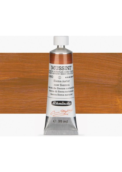 Mussini Yağlı Boya 35ML Raw Sienna 660 S.1