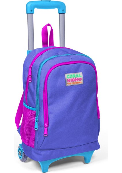 Kids Lavanta Çekçekli 3’lü Okul Çanta Seti SET0123903 fiyatları