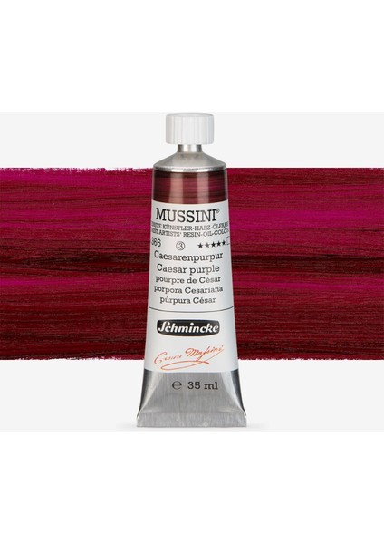 Mussini Yağlı Boya 35ML Caesar Purple 366 S.3