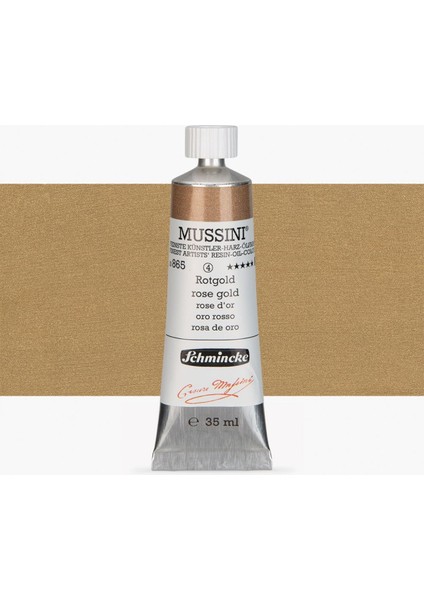 Mussini Yağlı Boya 35ML Rose Gold 865 S.5